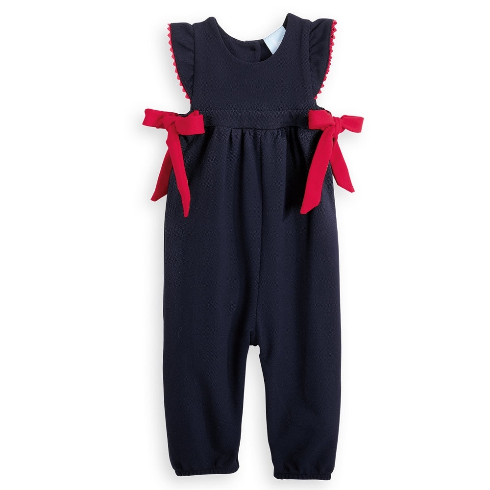 Bella Bliss Navy Romper